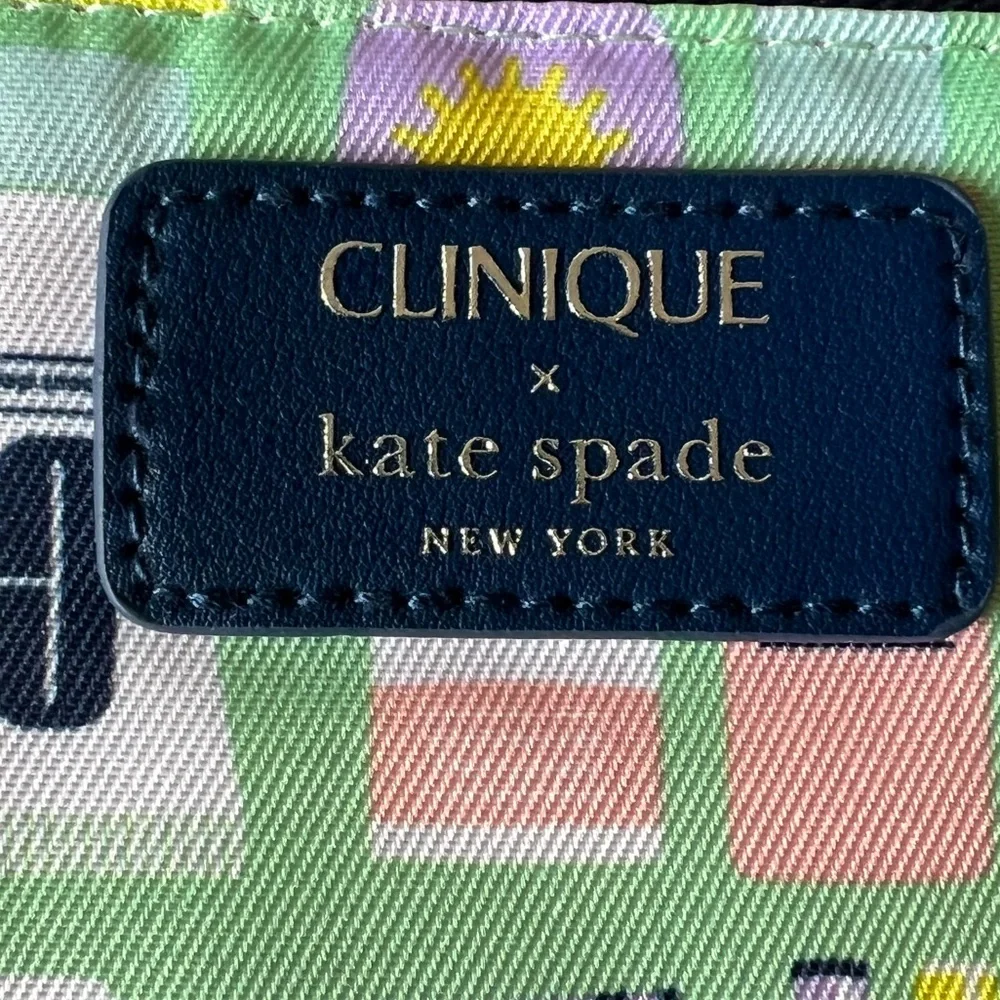 Clinique x Kate Spade Makeup Bag